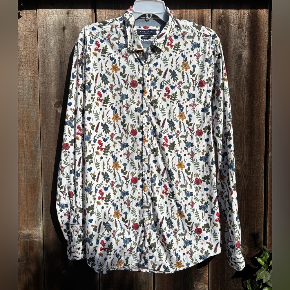 Zara button up